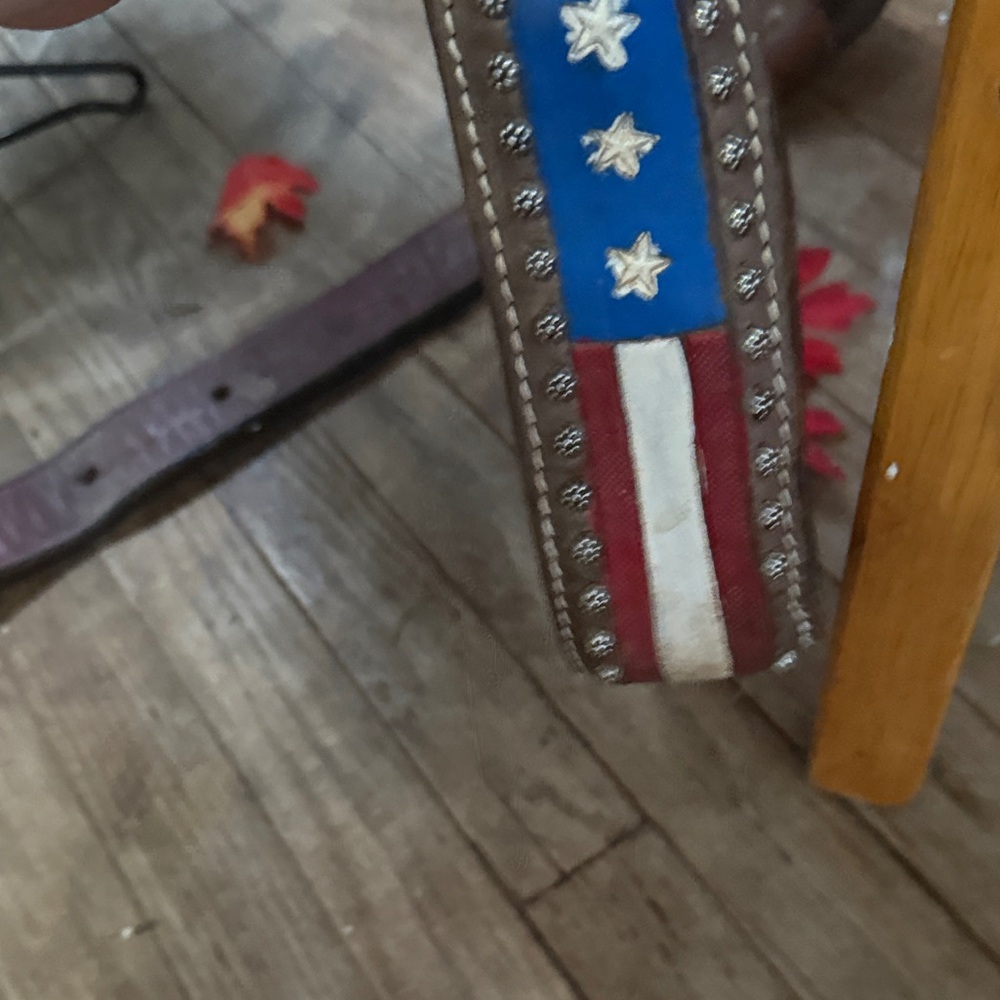 Patriotic Star-Studded stirrups